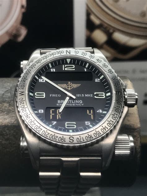 breitling emergency titanium